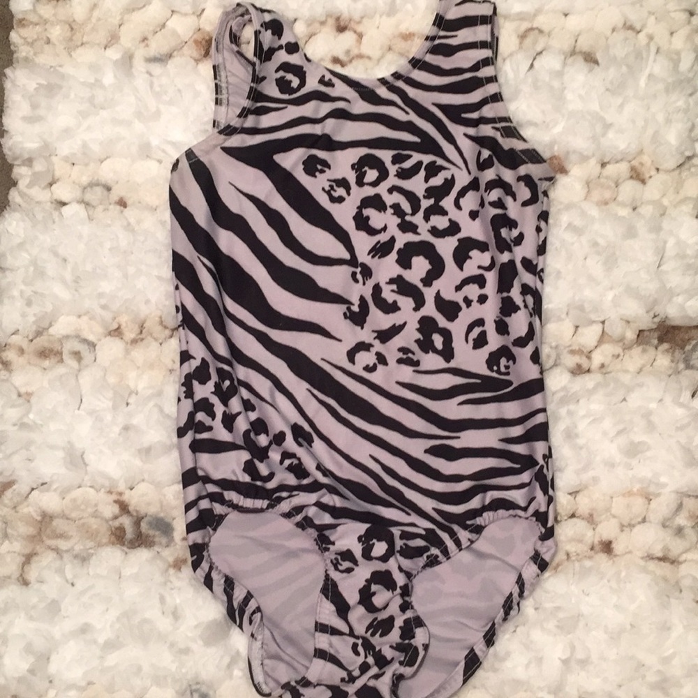 Zebra Look It Leotard